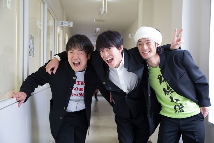 森田甘路、大東駿介、淵上泰史/「フリンジマン ~愛人の作り方教えます~」第8話より(画像提供:テレビ東京)