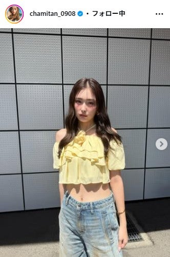 ゆうちゃみInstagramより