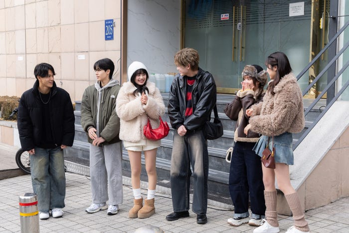 ゆうすけ、たくや、ひなの、せり、ひなた、はるな「今日、好きになりました。卒業編2025inソウル」第3話(C)AbemaTV, Inc.