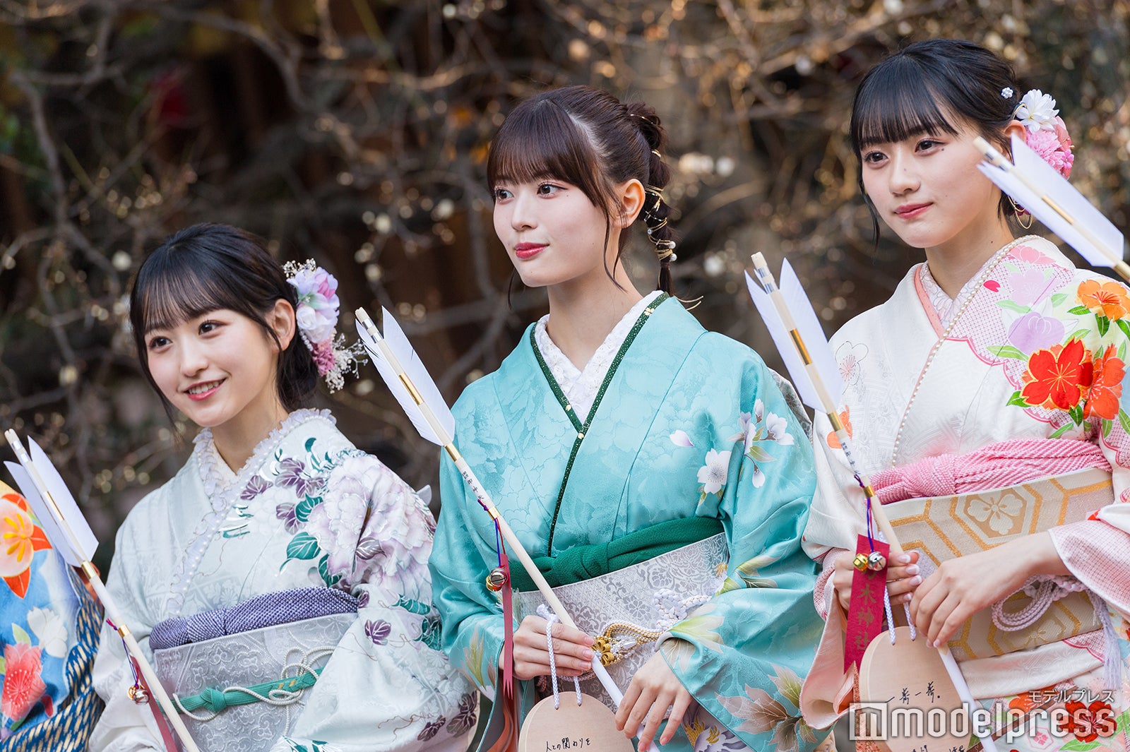 一ノ瀬美空、岩本蓮加、川崎桜（C）モデルプレス