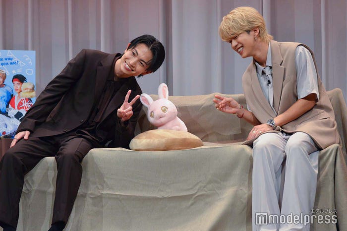 さくらが可愛いすぎてたまらない綱啓永、森愁斗(C)モデルプレス