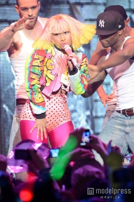 初の来日公演を行ったニッキー・ミナージュ