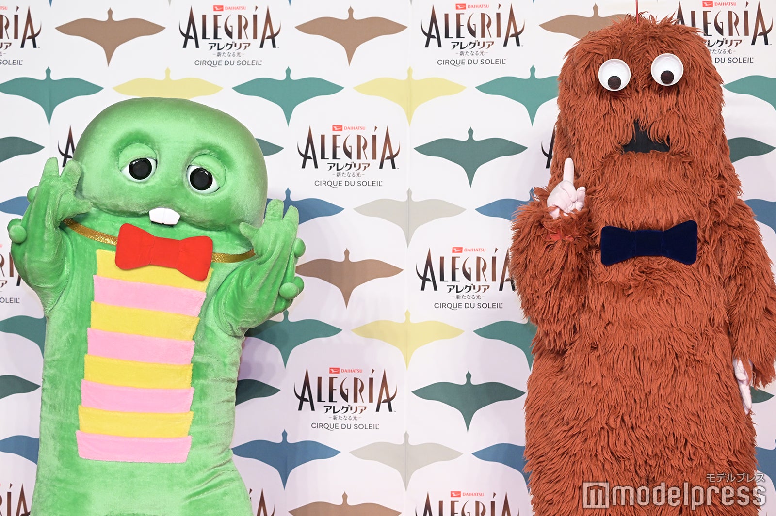 ガチャピン、ムック （C）モデルプレス