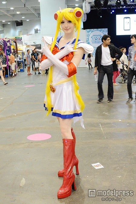セーラームーン／「HYPER JAPAN」に来場したコスプレイヤー