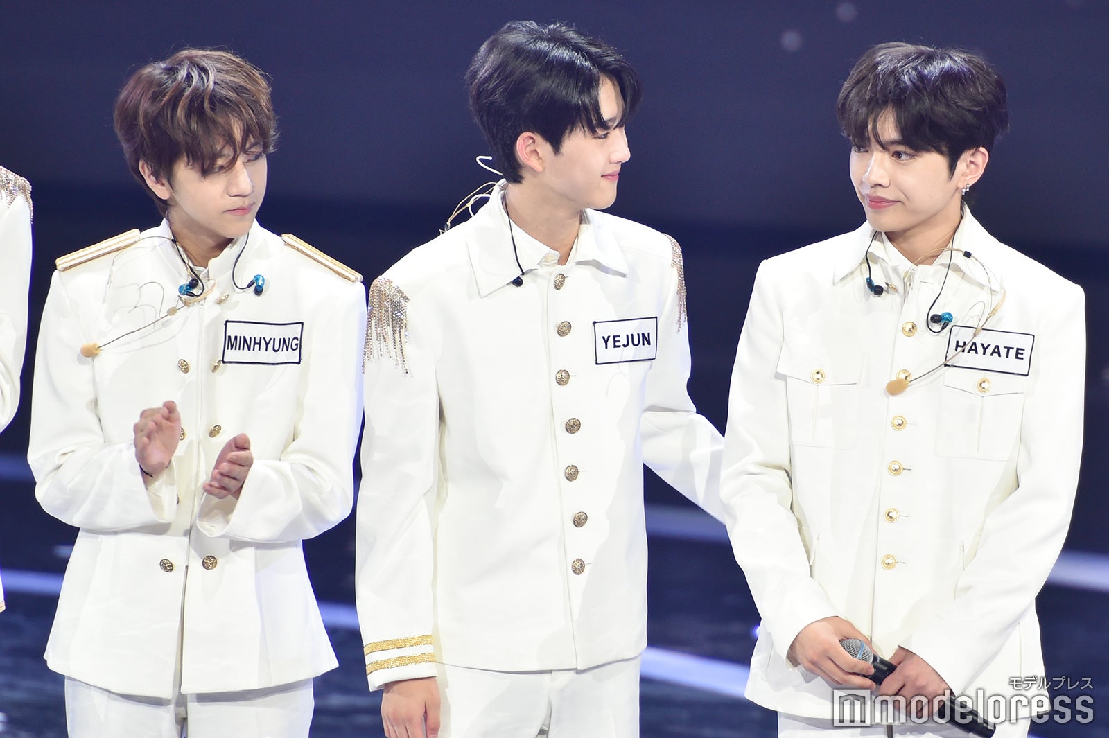 MINHYUNG、YEJUN、HAYATE （C）モデルプレス