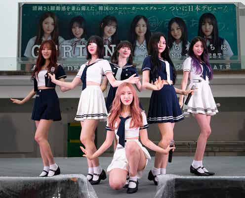 “大型K-POPガールズグループ”GFRIEND、日本デビュー日に1500人集結 成功へのスタート切る