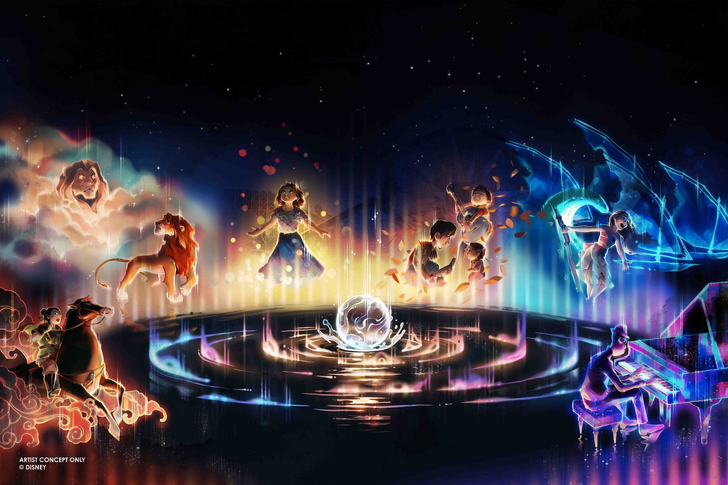 アメリカディズニーランド　記念プレート8枚セット 米ディズニー、「Disney 100」特別セレブレーション開催 新