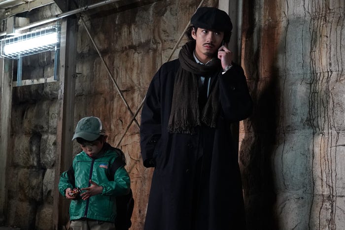 田野井健、賀来賢人/「ニッポンノワール―刑事Yの反乱―」第6話より(C)日本テレビ