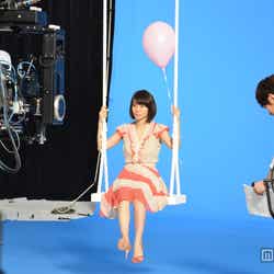 大島優子/新CM「HAPPY BEAUTY TBC」篇:メイキングカット