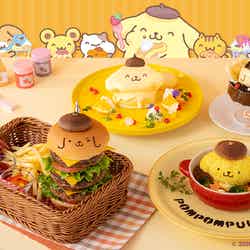 ポムポムプリンのおうちこもりカフェ(C)2026 SANRIO CO., LTD. APPROVAL NO. L664927