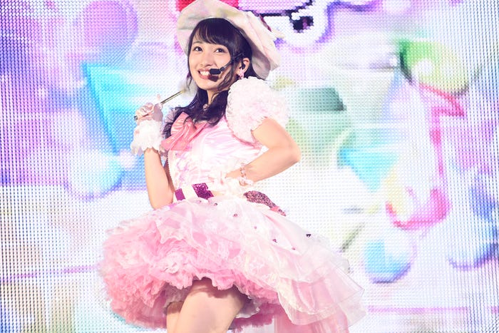 向井地美音「AKB48グループ同時開催コンサートin横浜~今年はランクインできました祝賀会~」(C)AKS