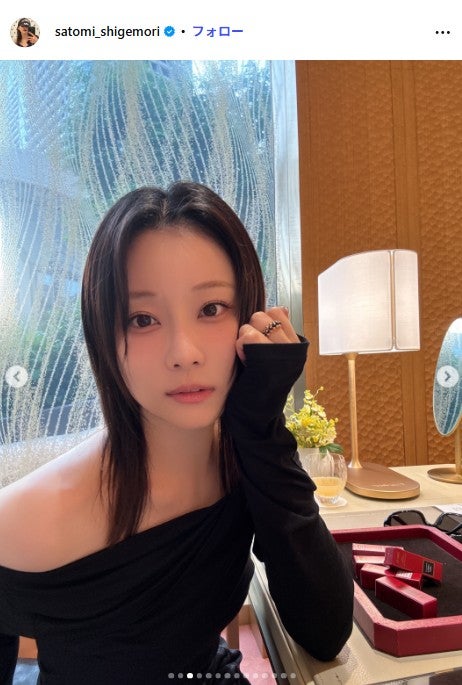 重盛さと美Instagramより
