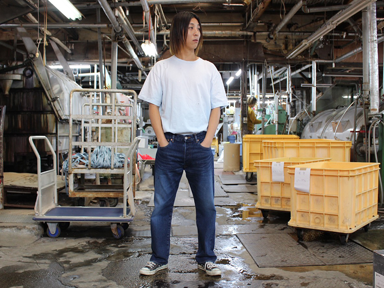 備南染工の「アンビーナ」が復活 毎日はきたくなるジーンズをマクアケで先行販売