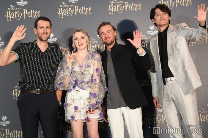 マシュー・ディビット・ルイス、イヴァナ・リンチ、トム・フェルトン、宮野真守(C)モデルプレス