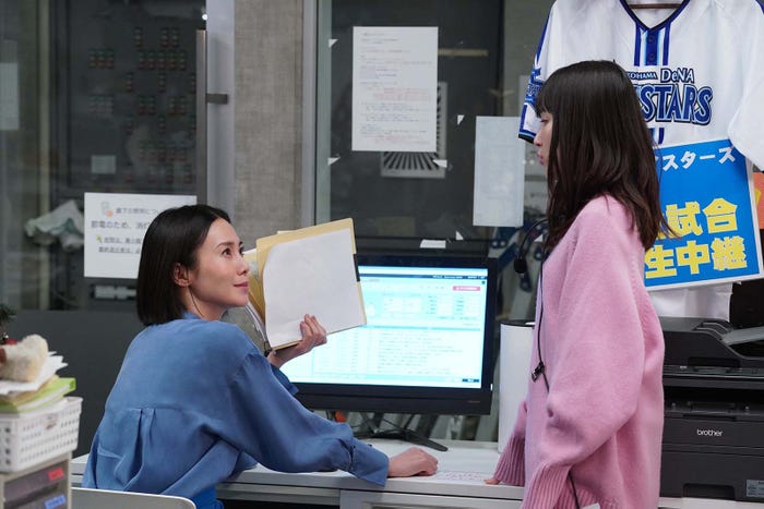 中谷美紀、福本莉子「ONE DAY~聖夜のから騒ぎ~」第10話より(C)フジテレビ