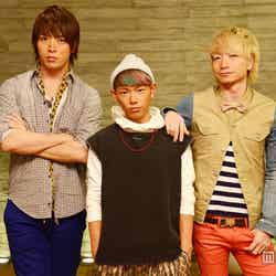4thアルバム「ソナポケイズム4 ～君という花～」を発売したソナーポケット（左から）ko‐dai、eyeron、matty