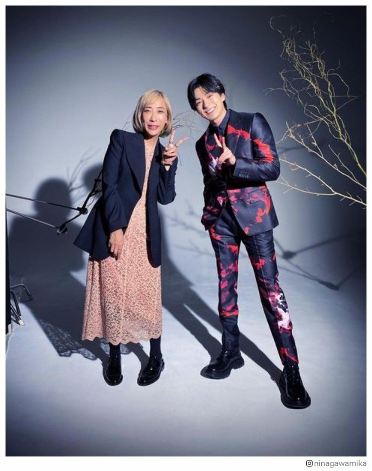 蜷川実花、新田真剣佑との2ショット公開「本当に本当に綺麗」