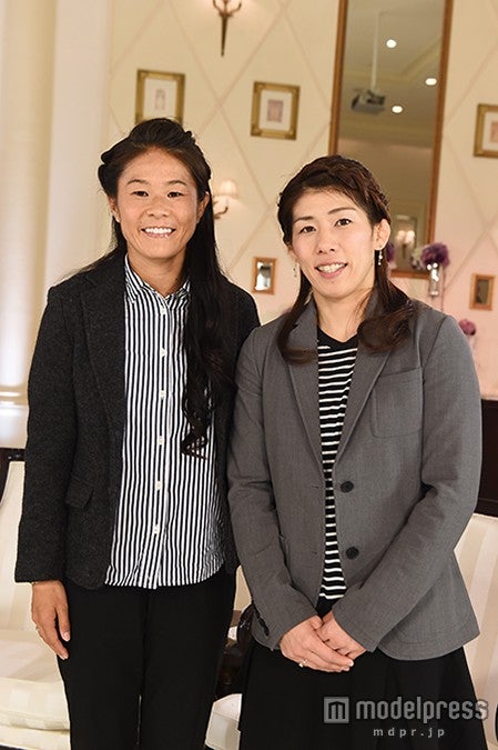 澤穂希選手、吉田沙保里選手（画像提供：TBS）