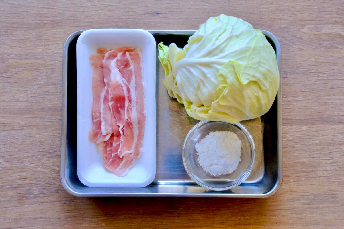 ロバート馬場・やみつきキャベツ焼き