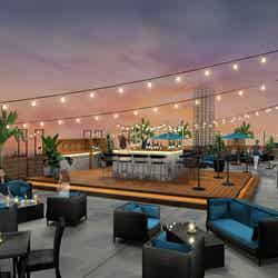 ビアガーデン/画像提供:ヒルトン東京