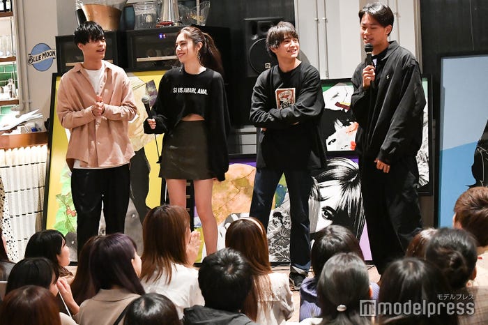 ゆいと(竹内唯人)、いと(宮瀬いと)、ひろむ(黒田昊夢)、Kaya (C)モデルプレス