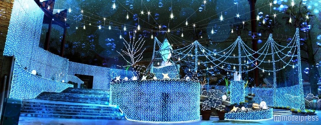 「クリスタルガーデン」～水晶の広場～／画像提供：京阪電気鉄道