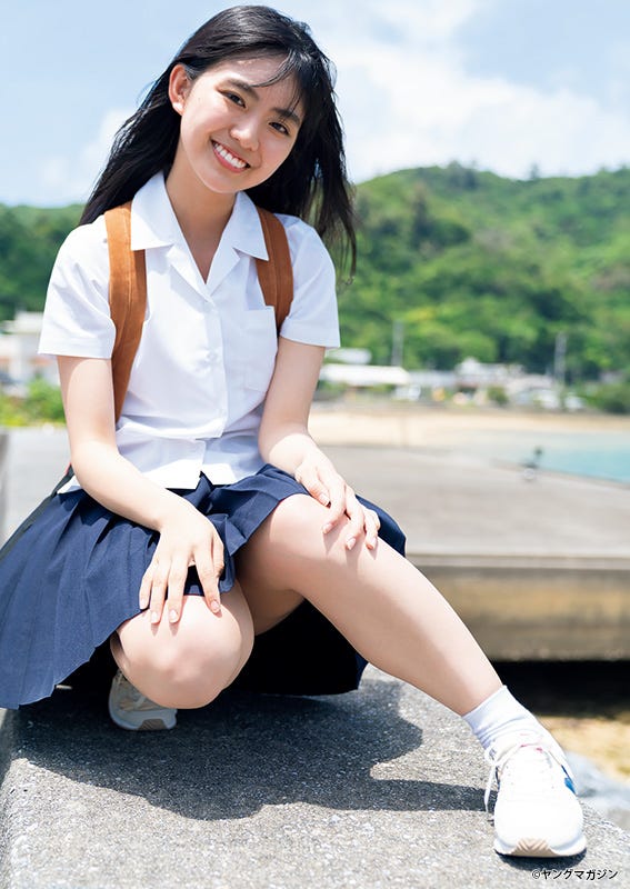 豊田ルナ(C)唐木貴央 /ヤングマガジン