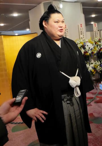 横綱昇進披露宴「大の里は日本の宝。世界の宝」横審の池坊保子氏が祝辞