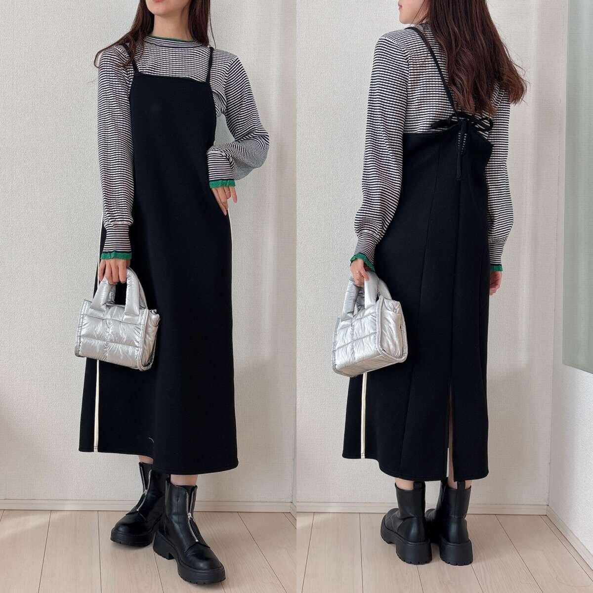 BONLECILL至福のカヌレニットとジャンスカコーデ