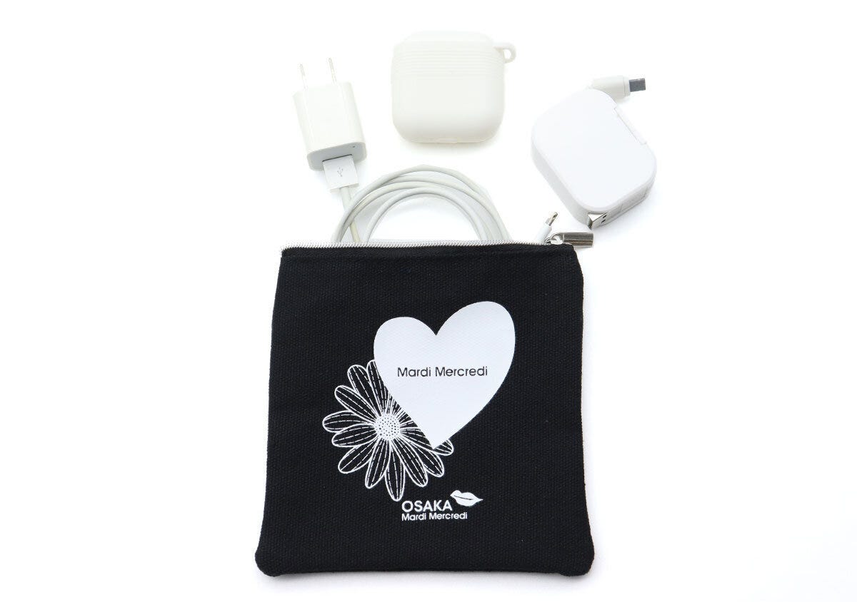 miniマルディメクルディフラットポーチガジェット