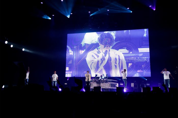 「PKCZ(R)×HiGH&LOW 完成披露試写会&PREMIUM LIVE SHOW」より(C)2018「HiGH&LOW」製作委員会