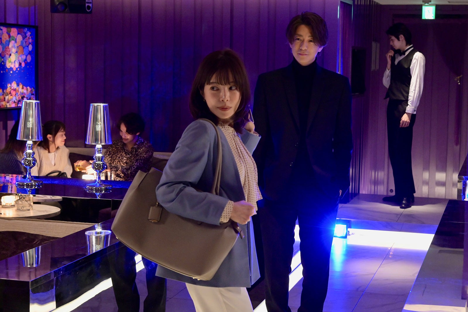 （左から）桜井ユキ、三浦翔平ら（C）カンテレ