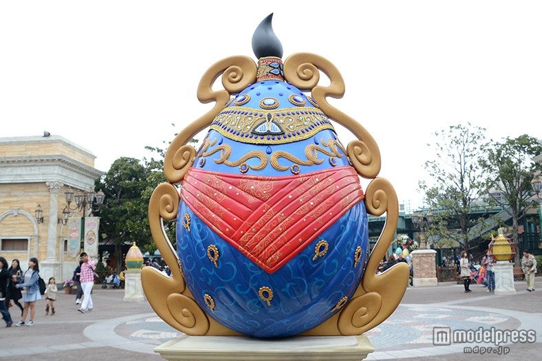 ジーニーがあしらわれたイースターエッグ