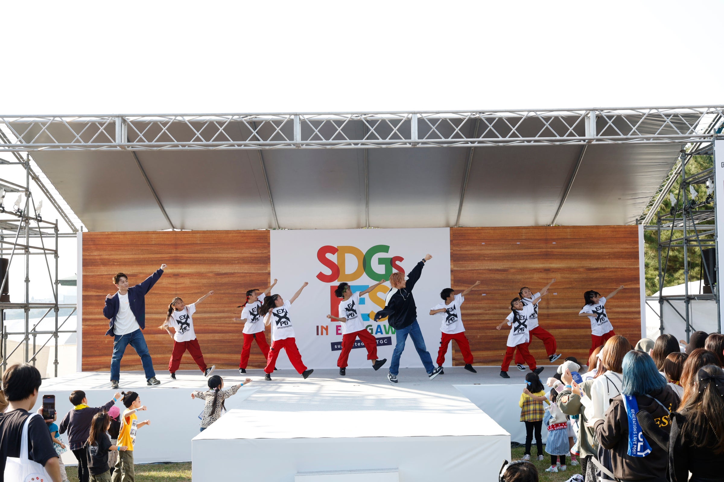 「EXILE TETSUYA with EXPG」の様子（C）SDGs FES in EDOGAWA 2023