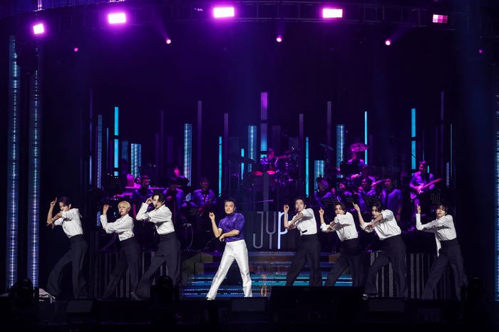 J.Y. Park、ENHYPEN「Weverse Con」16日公演(C)2024 Weverse Con Festival