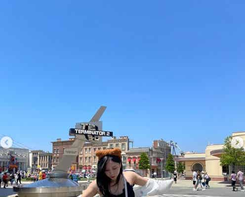TWICEミナ、USJ降臨「遭遇したい」「ティムカチューシャ似合いすぎ」満喫ショットに反響殺到