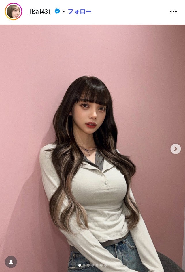 渡辺リサ Instagramより