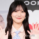 発売記念取材会見を行った河田陽菜(C)モデルプレス