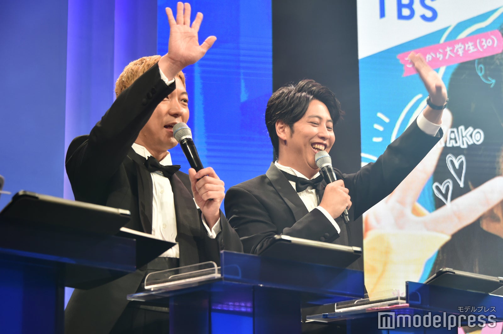 ニューヨーク、なにわ男子・道枝駿佑への愛止まず実況「みっちー今アップで映ってる！」イヤーカフにも気づく＜TBS DRAMA COLLECTION 2023 Autumn！！＞