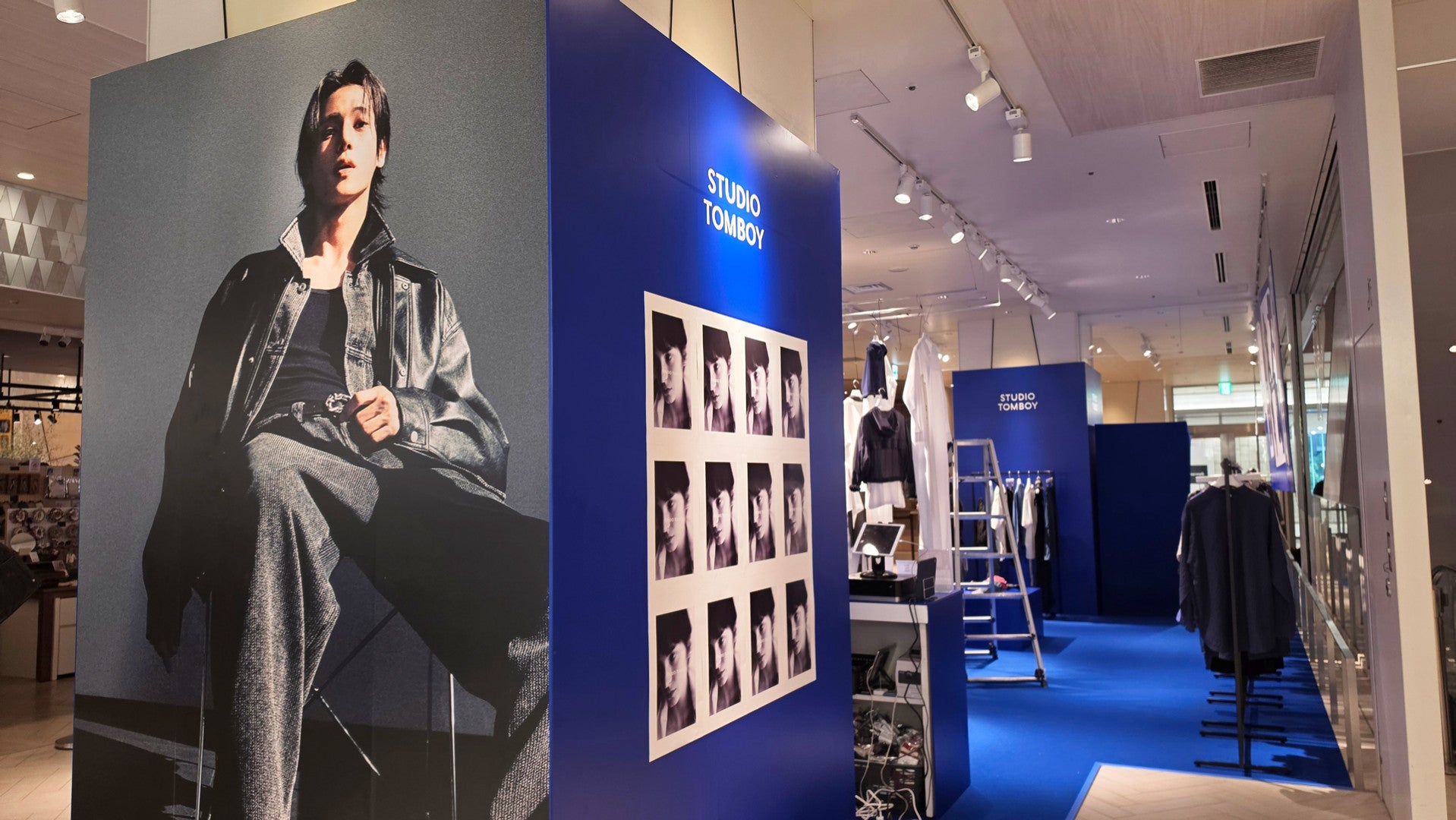 【ATEEZ・WOOYOUNG】の特大パネルも♡ 日本初上陸！韓国発ファッションブランド「STUDIO TOMBOY」渋谷でPOP UP STOREを開催
