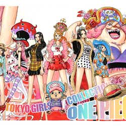 土屋アンナ みちょぱ 新川優愛らが One Piece キャラに 尾田栄一郎描き下ろしイラストを再現 Tgc熊本19 モデルプレス