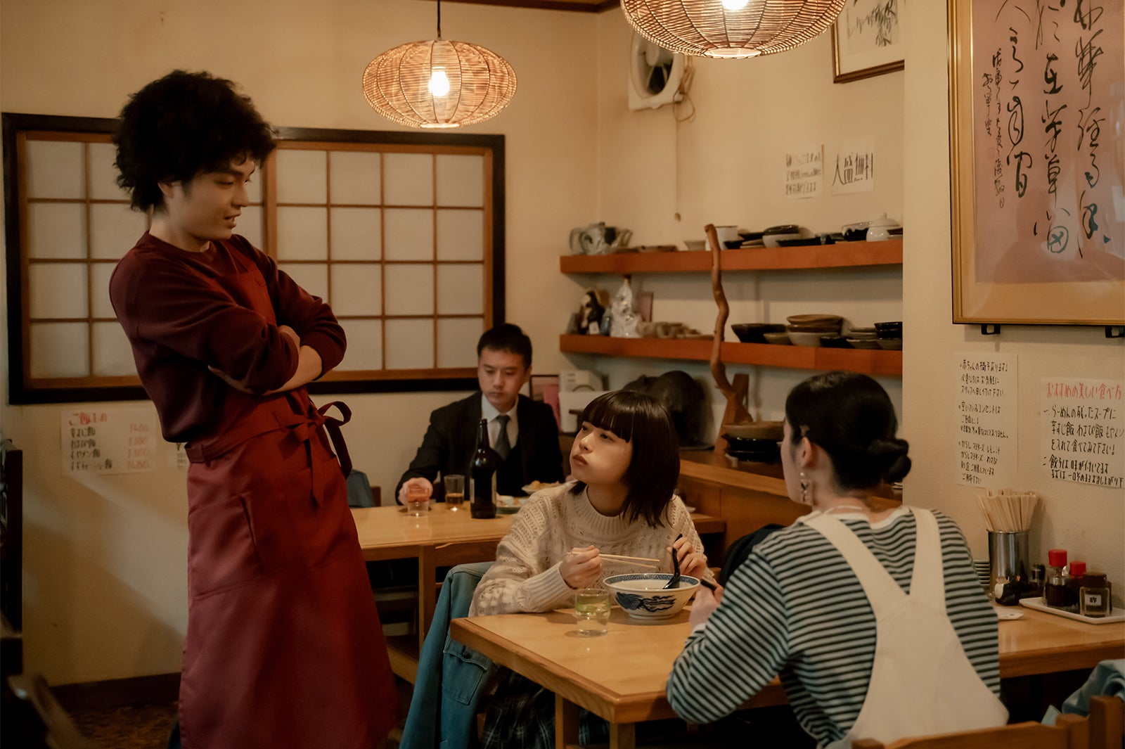 岡山天音、杉咲花「冬のなんかさ、春のなんかね」第5話（C）日本テレビ