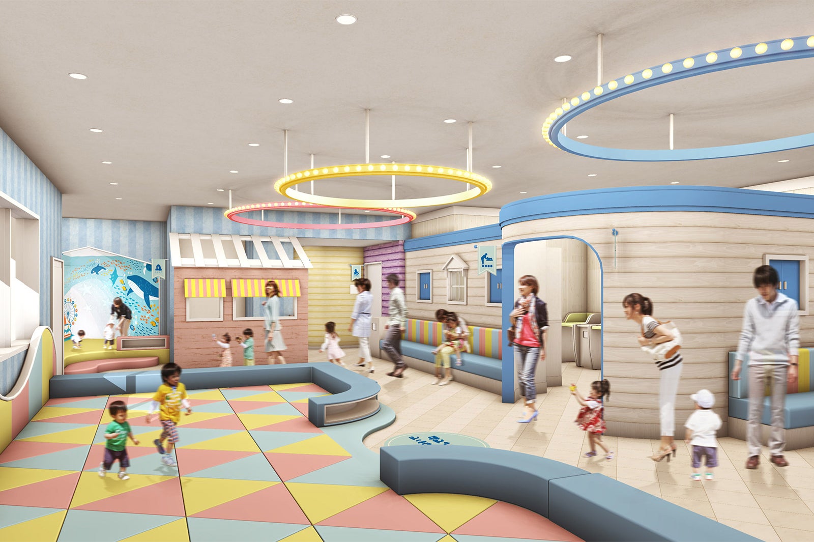 3Fキッズゾーン／画像提供：三菱地所