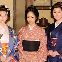 左より：田中麗奈、井上真央、松坂慶子