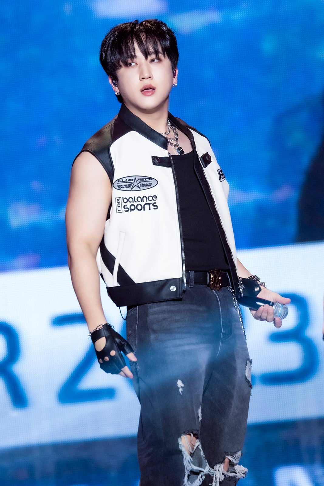 チャンビン「Stray Kids 5-STAR Dome Tour 2023」より／写真提供：田中聖太郎写真事務所