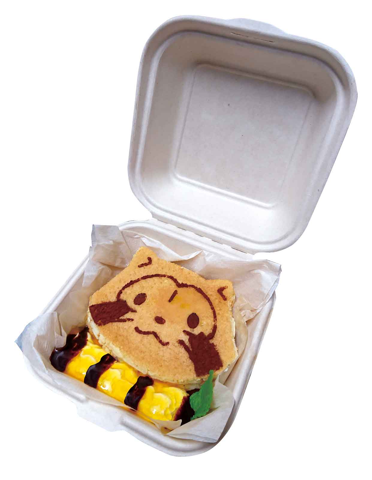 ラスカルパンケーキ1,000円（税抜）（C）NIPPON ANIMATION CO.,LTD.