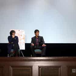 映画「つやのよる ある愛に関わった、女たちの物語」の特別上映イベントの模様。