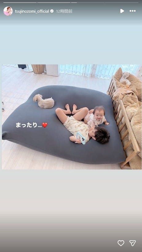 辻希美Instagramストーリーズより