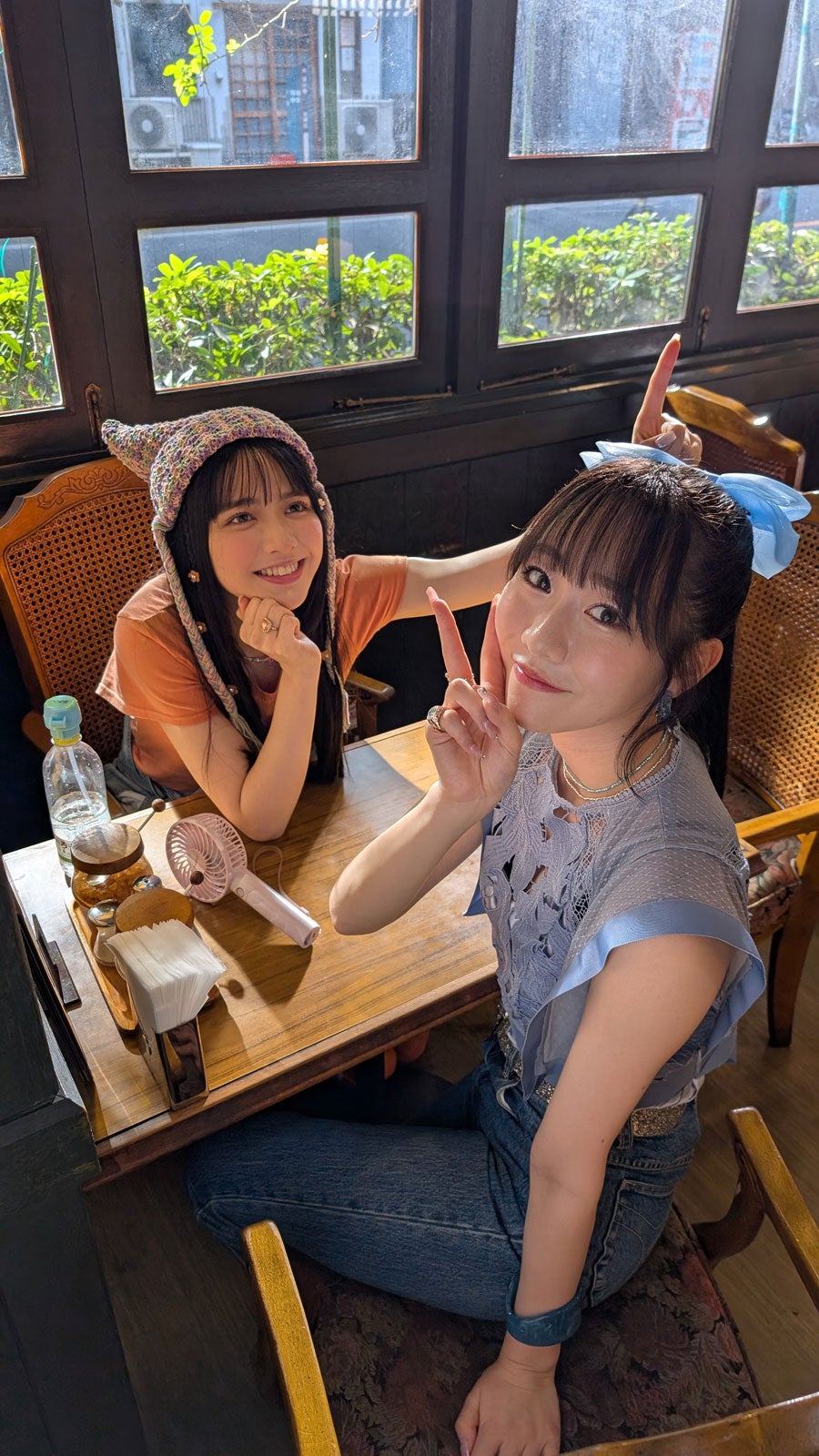 FRUITS ZIPPER 新WEBCM「公園」篇オフショット（提供写真）