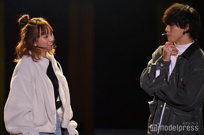 長谷川美月(みちゅ)、りゅうと(chocoくん) (C)モデルプレス